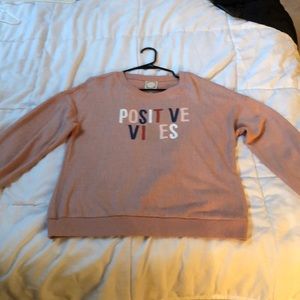 Positive vibes sweater